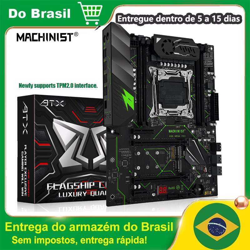 Pc Gaming Xeon - Placa-Mãe MACHINIST MR9A PRO X99 LGA