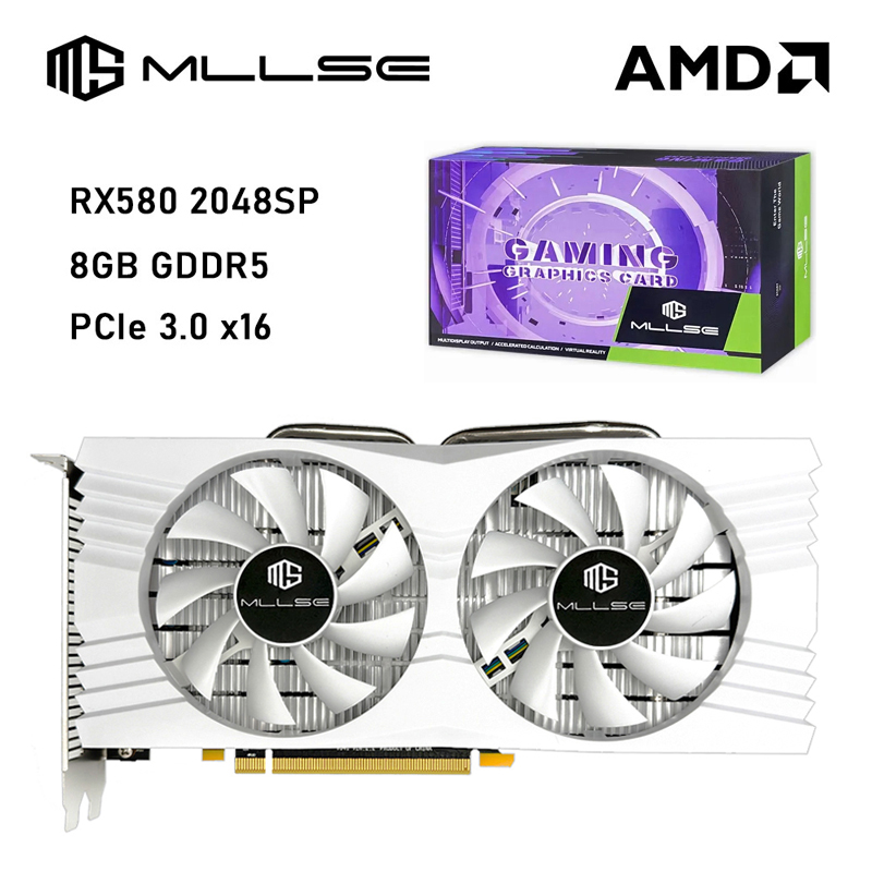 Pc Gaming Graphics Card - Placa de Vídeo MLLSE AMD Radeon
