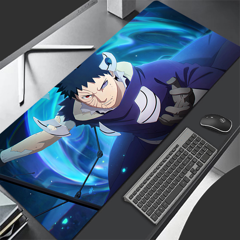 Gaming Pc Equipment - Mouse Pad Grande Anime Naruto Obito