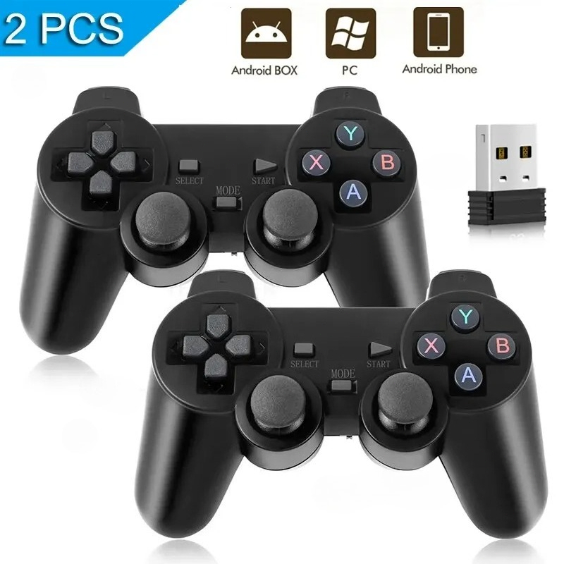 Pc Gaming Emulator - Controle Sem Fio USB 2.4G para