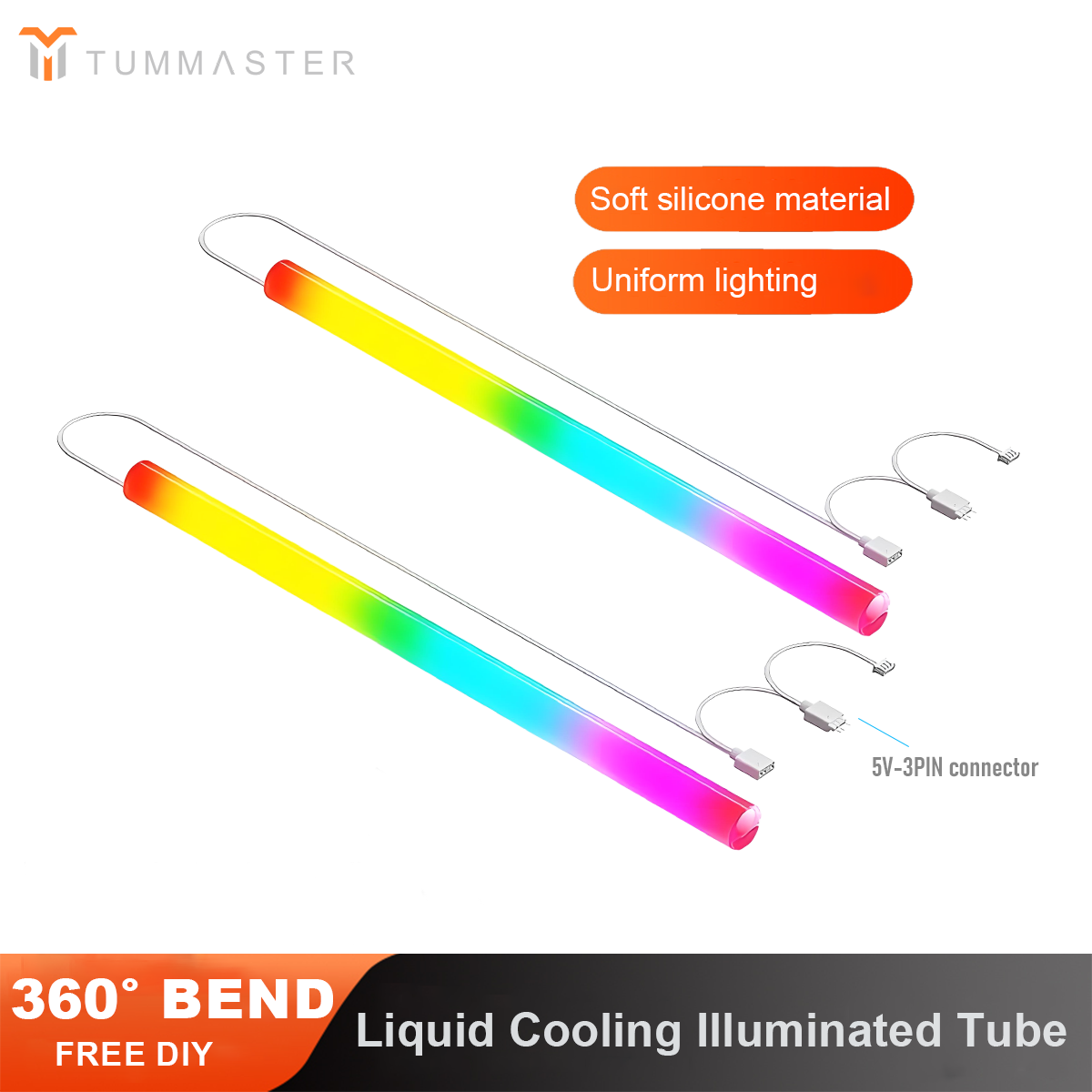 Pc Gaming Liquid - Tummaster argb manga de resfriamento de
