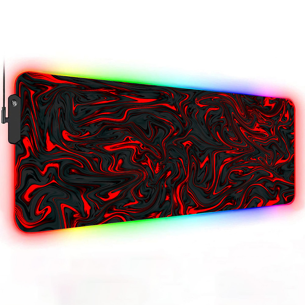Mousepad RGB com Textura de Má - Pc Gaming Liquid avaliação e preço
