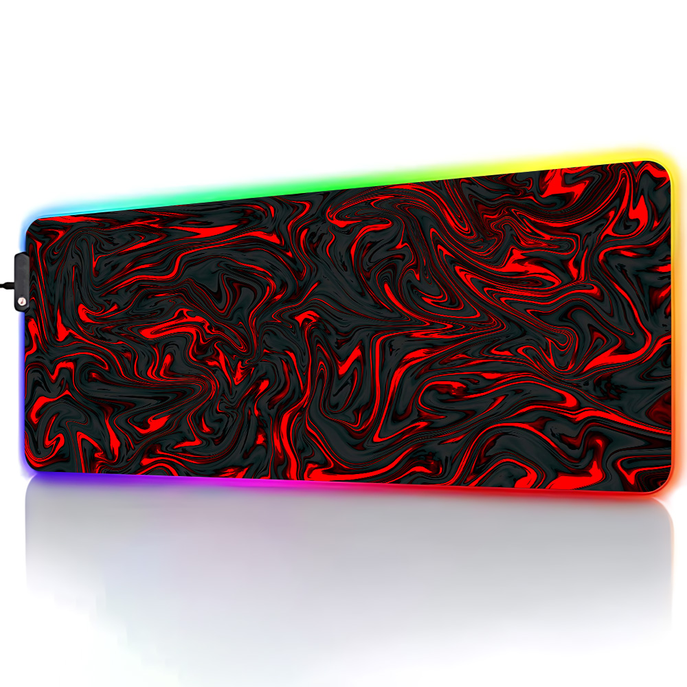 Mousepad RGB com Textura de Má - Pc Gaming Liquid avaliação e preço