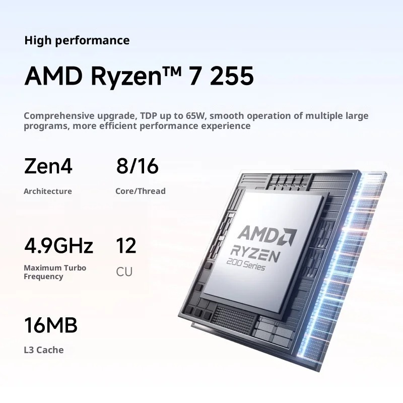 MINISFORUM X1-255: AMD Ryzen 7 - Pc Gaming Ryzen avaliação e preço