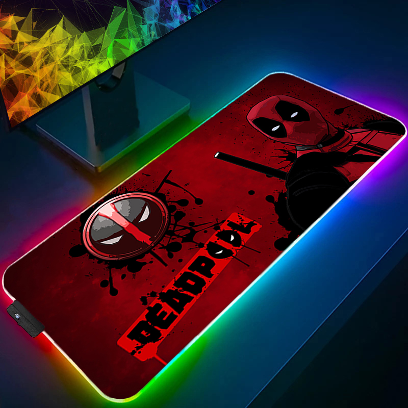 Led mouse pad jogos backlight  - Gaming Pc Equipment avaliação e preço