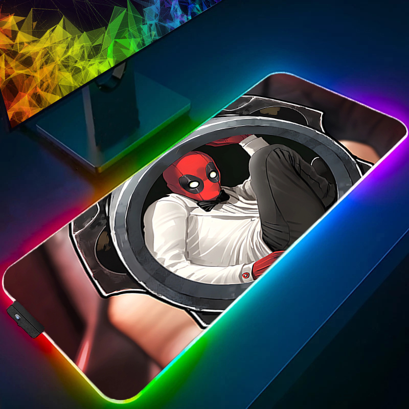 Led mouse pad jogos backlight  - Gaming Pc Equipment avaliação e preço