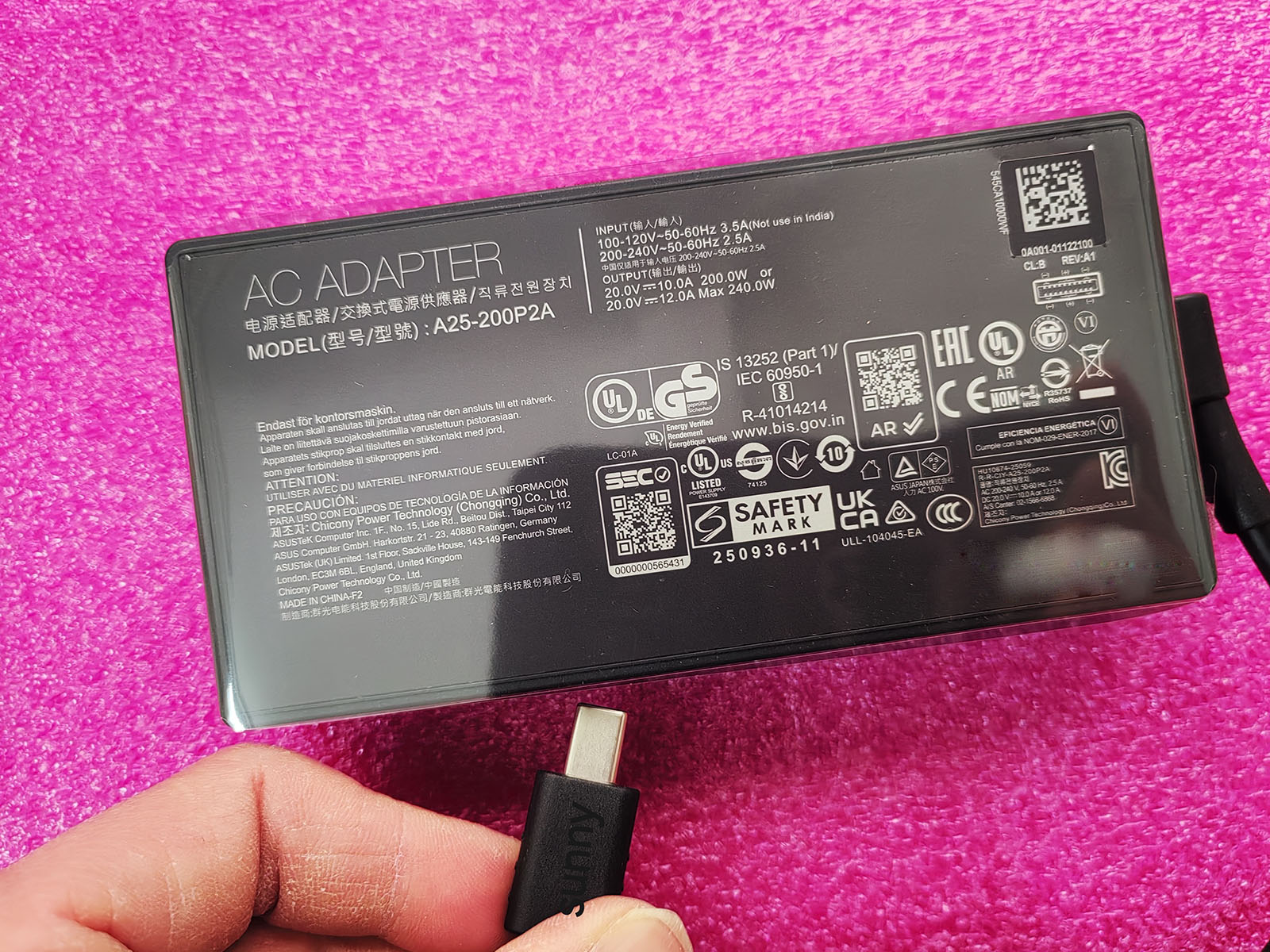 NOVO Conector Retangular OEM A - Pc Gaming Asus avaliação e preço