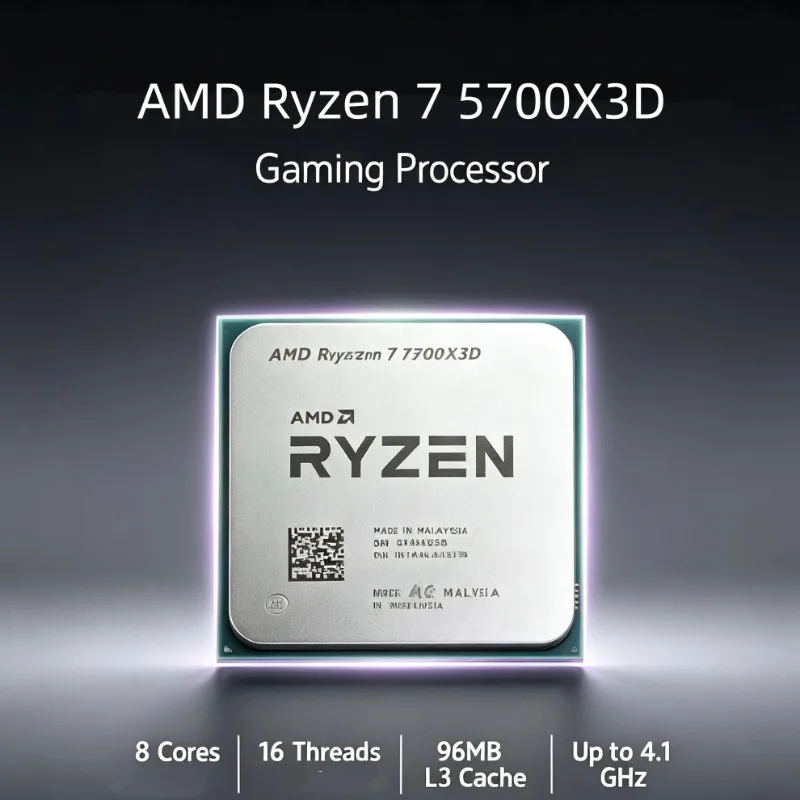 AMD Ryzen 7 5700X3D, CPU para  - Pc Gaming Ryzen avaliação e preço