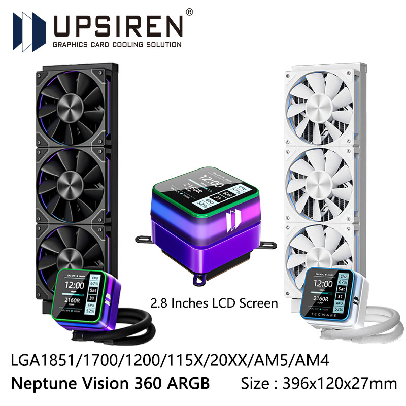 USIREN Neptune Vision 360 ARGB - Pc Gaming Liquid avaliação e preço