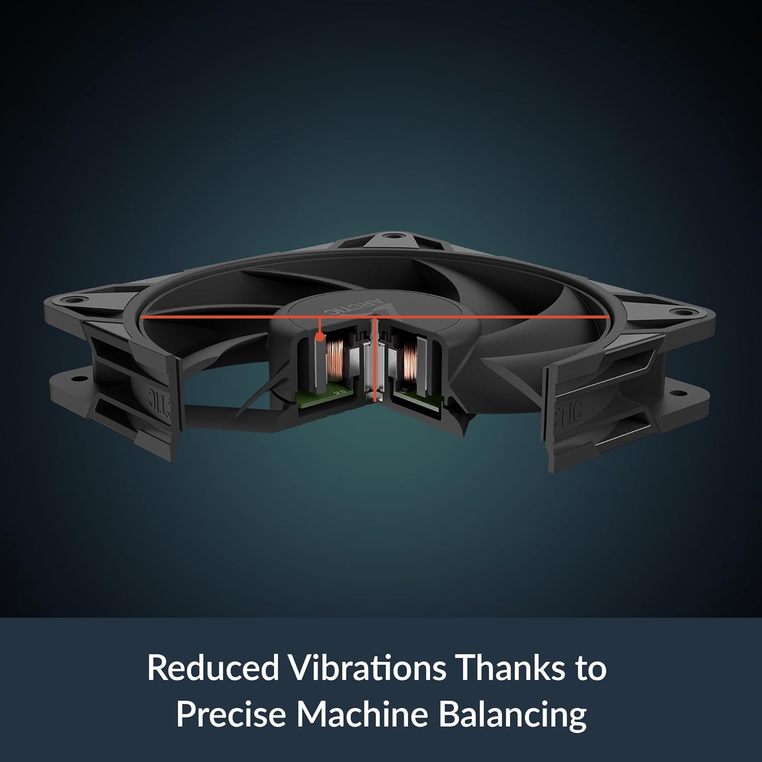 Ventilador de Gabinete ARCTIC  - Pc Case Fan avaliação e preço