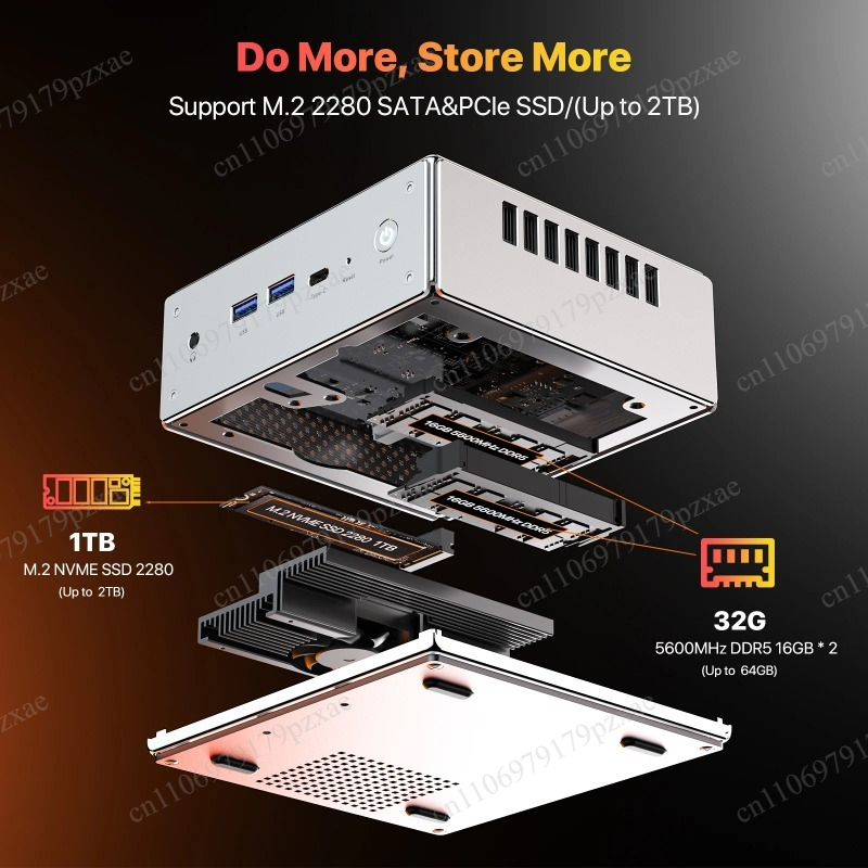 Mini PC Gamer Ryzen 9 7940HS,  - Pc Gaming Ryzen avaliação e preço