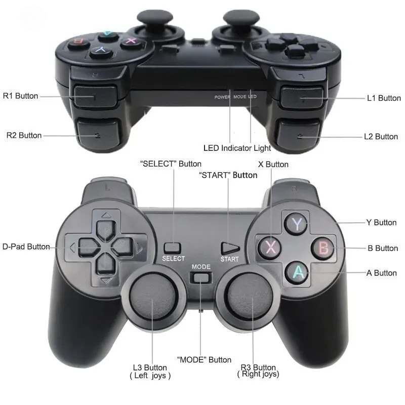 Controle Sem Fio USB 2.4G para - Pc Gaming Emulator avaliação e preço