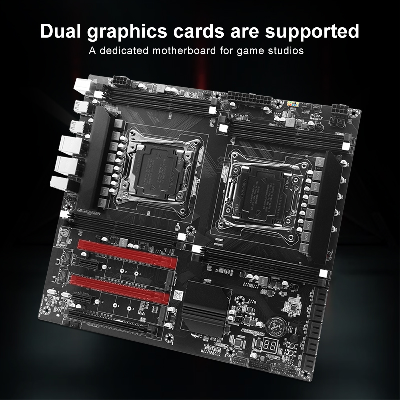 X99 placa-mãe cpu de soquete d - Pc Gaming Xeon avaliação e preço